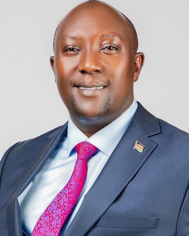 David Mingati Parseina in a suit and tie
